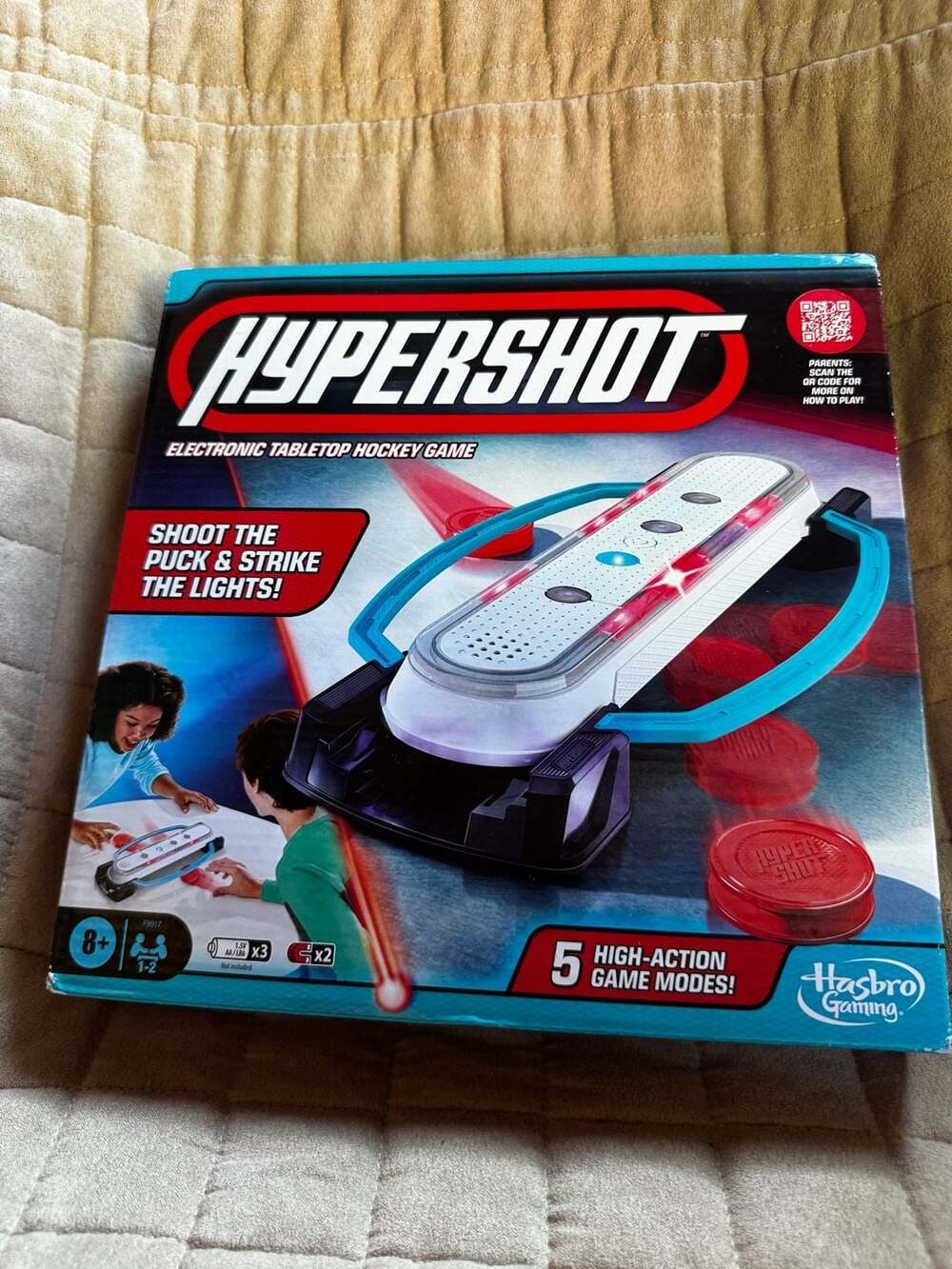 Hasbro Gaming Hypershot Electronic Tabletop Hockey Game F9917